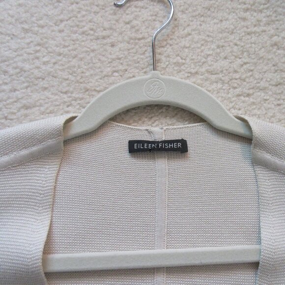 EILEEN FISHER THE ICONS Mid-Length Silk and Organic Cotton Interlock Mid-Length - Picture 1 of 7